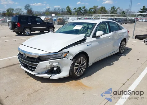 2021 Honda Accord Hybrid Ex-L z USA, uszkodzony, nr VIN 1HGCV3F57MA010920